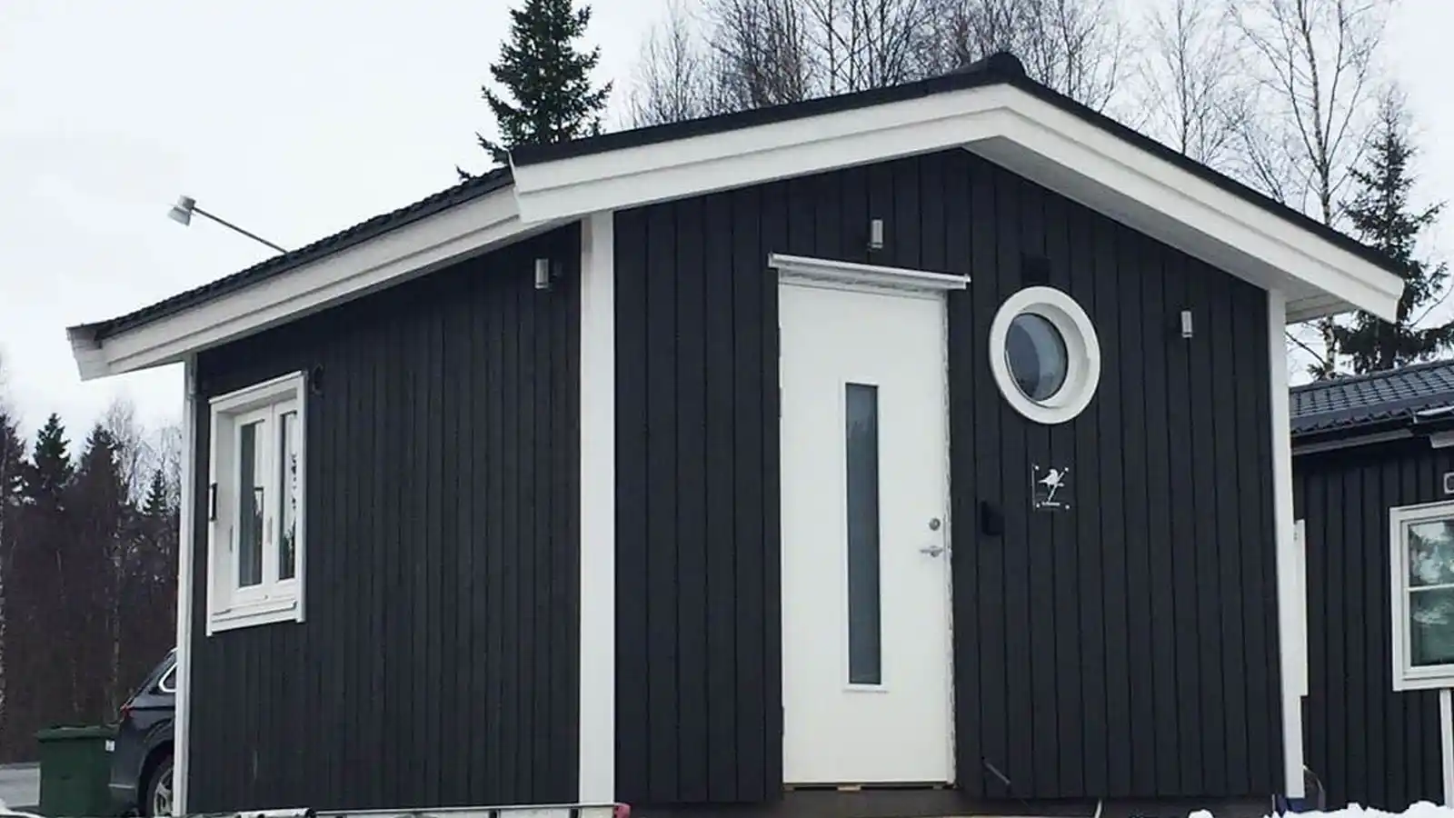 Isolerad friggebod Årehuset 15 Skalhus från Årehuset