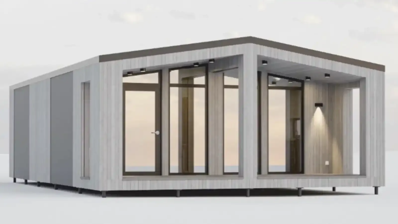 Årehuset 71 arkitektritat fritidshus 71 kvm med generösa glasytor